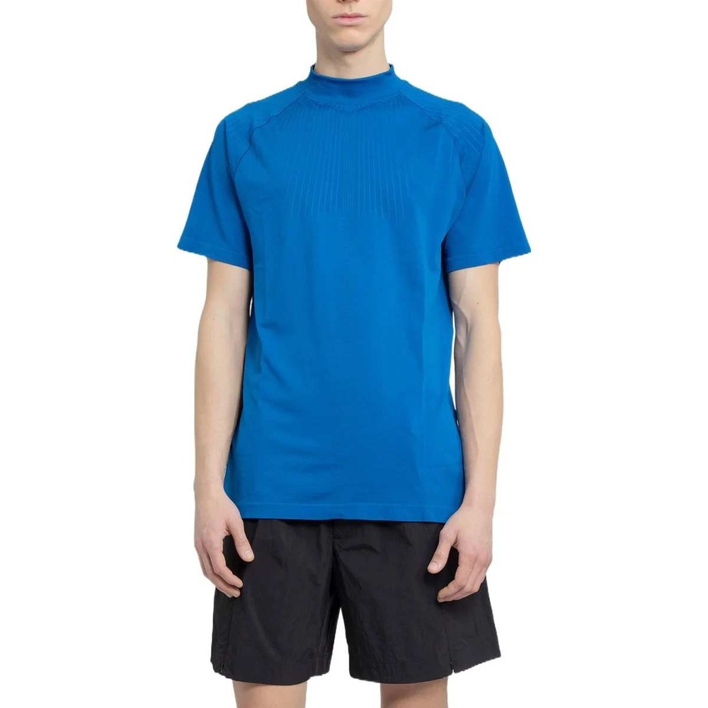 Nike x MMW Crossover NRG Dri-FIT Round Neck Short Sleeve Blue T-Shirt Size S
